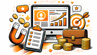 Print da tela do CRM com funil configurado pela Velo